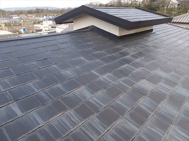 全体的に雨染みしたカラーベスト